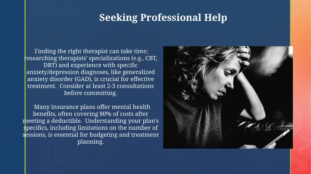 erapy (act) emphasizes accepting difficult thoughts and feelings without judgment, focusing on values-based actions. this approach helps manage anxiety by reducing avoidance behaviors, increasing psychological flexibility. thank you for your attention @taqdimot_robot image4.jpg image5.jpg image6.jpg image7.jpg image8.jpg image9.jpg image10.jpg image11.jpg image12.jpg image13.jpg image14.jpg image15.jpg image2.png image3.png