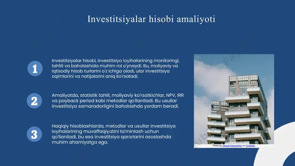 investitsiyalar hisobi - Page 5
