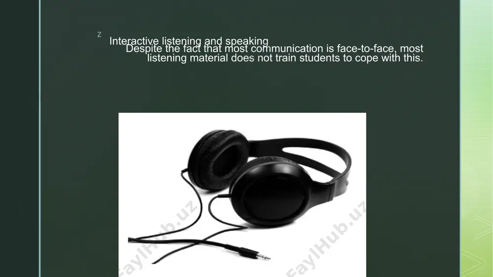interactive methods of teaching listening in foreign languages - Page 3