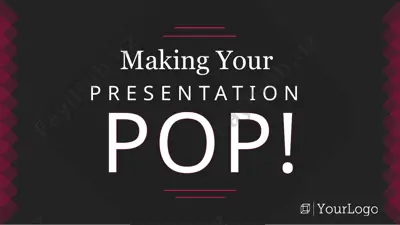 pop! powerpoint template — PPTX