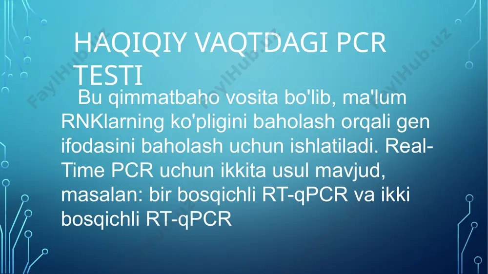 pcr tahlilining bosqichlari - Page 4