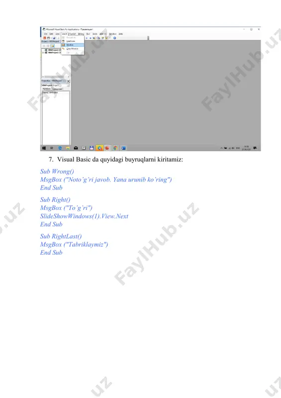 powerpoint slaydlar ustida tugmalar yaratish - Page 5