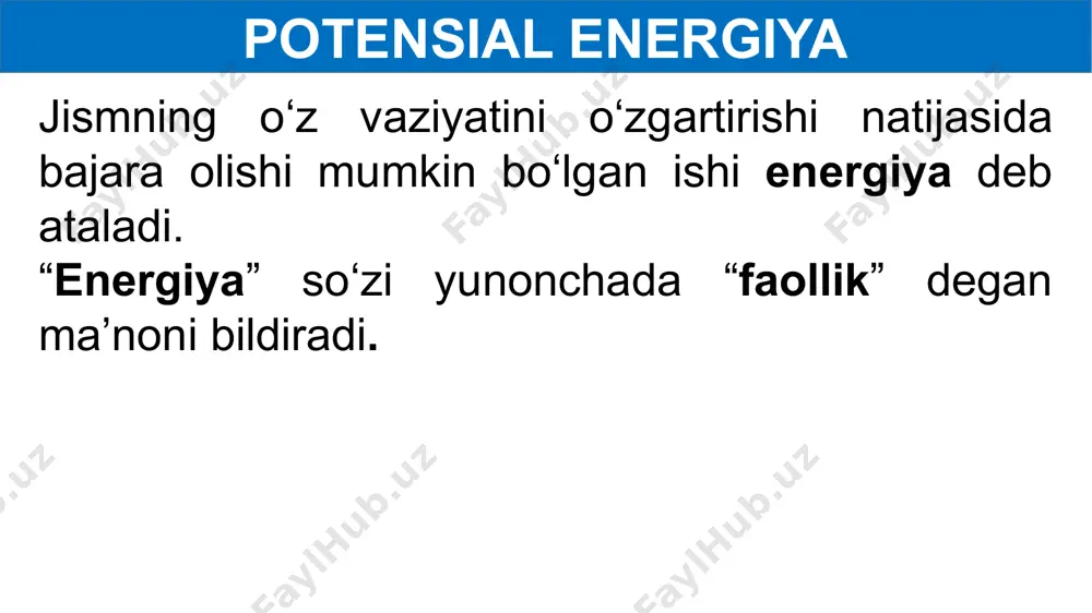 potensial energiya - Page 3