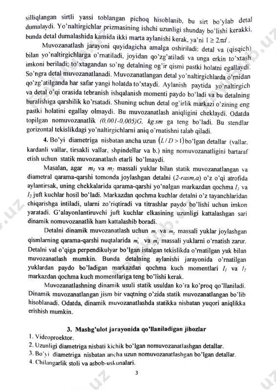 mashina detallarini muvozanatlash - Page 3
