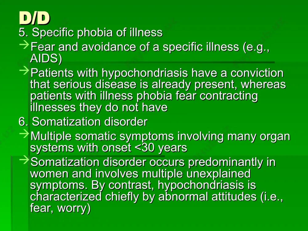 hypochondriasis - Page 5