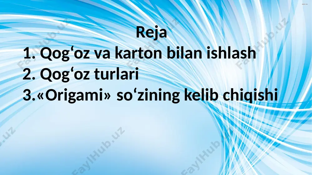 g‘oz tayyorlashda negiz bo‘lib hizmat qiladi. ba’zi albomlarda, bloknotlarda, papkalarda foto qog‘oz rasm qog‘ozining rolini o‘ynaydi. nur tushirilgan qog‘ozni mayda ko‘rgazmalar yasash uchun ishlatish mumkin. gazeta qog‘ozi. bu qog‘oz qisqa vaqt foydalaniladigan ko‘rgazmalar uchun moslangan. u oqlanmagan sellyuloza (25%) va yog‘och massasi (75%) dan tayyorlanadi, og‘irligi – 15 gm. kitob va jurnal qog‘ozlari. bosmaxona qog‘ozi kitob va jurnallar nashr etish uchun ishlatiladi. notalar uchun qog‘oz, tipografiya qog‘ozi illyustratsiyalar uchun, ofset nashriyoti uchun, estalik qog‘ozi – metal gravyuralarni tushirilish uchun ishlatiladi. kartografiya qog‘ozi. bu qog‘oz kartalar tushirish uchun mo‘ljallangan sellyuloza va yog‘och tolasidan ishlanadi. u uch turda ishlab chiqariladi: geografiya, gidrografiya va bosmaxona kartalari uchun. muqovalar uchun qog‘oz kitob, jurnal, papkalar uchun muqovalar tayyorlash uchun ishlatiladi, shuningdek, jadvallar, qutichalar va applikatsiya ishlari uchun ham yaroqlidir. albom qog‘ozi. albom qog‘ozi deb, zich, qalin muqovalari uchun uncha og‘ir bo‘lmagan (45 dan 80 gr gacha) qog‘oz tushuniladi. xatlar yozish uchun qog‘oz. jadval, kartochkalar, qutichalarni …