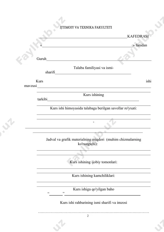 ............................................................................53 foydalanilgan adabiyotlar ro’yxati.....................................................................54 kirish ma‟lumki, “ta‟lim to‟g‟risida”gi qonunda va kadrlar tayyorlash milliy dasturida ta‟lim sohasidagi davlat siyosatining asosiy prinsiplarida ta‟lim va tarbiyaning insonparvar demokratik xarakterda ekanligi muhim tamoyil sifatida ko‟rsatib o‟tilgan. shuni nazarda tutgan holda bitiruv malakaviy ishimizning mavzusi ham o‟ta dolzarb mavzulardan biri hisoblanadi. birinchidan o‟zbekiston tarixi darslarida shaxsni har tomonlama shakllantirish, uning qobiliyati va imkoniyatlarini to‟liq namoyon etish va rivojlantirish uchun qulay shart–sharoit yaratish uchun ta‟lim jarayonini to‟g‟ri tashkil etish, o‟quvchilarning ongiga to‟g‟ri yo‟l topa bilish muhim ahamiyatga ega. vatan tarixining ilmiy tahlil va izchil yondashuvni talab qiladigan yo‟nalishlaridan biri xvi–xvii asrlarda hukm surgan shayboniylar davlati tarixidir. ikkinchidan xv–xvii asrning boshlarida movarounnahrdagi iqtisodiy tushkunlik va siyosiy porokandalikni vujudga keltirgan sabablar, shu davr tarixiy jarayonlarining salbiy oqibatlari tegishli saboq bo‟lib, mazkur voqealarni chuqur anglab, haqqoniy talqin qilish muhimdir. mustaqillik yillarida o‟zbekiston tarixini yangi konseptual – metodologik asoslarda tadqiq etish, turli ilmiy muammolarni asl manbalarga tayangan holda tahlil etish …