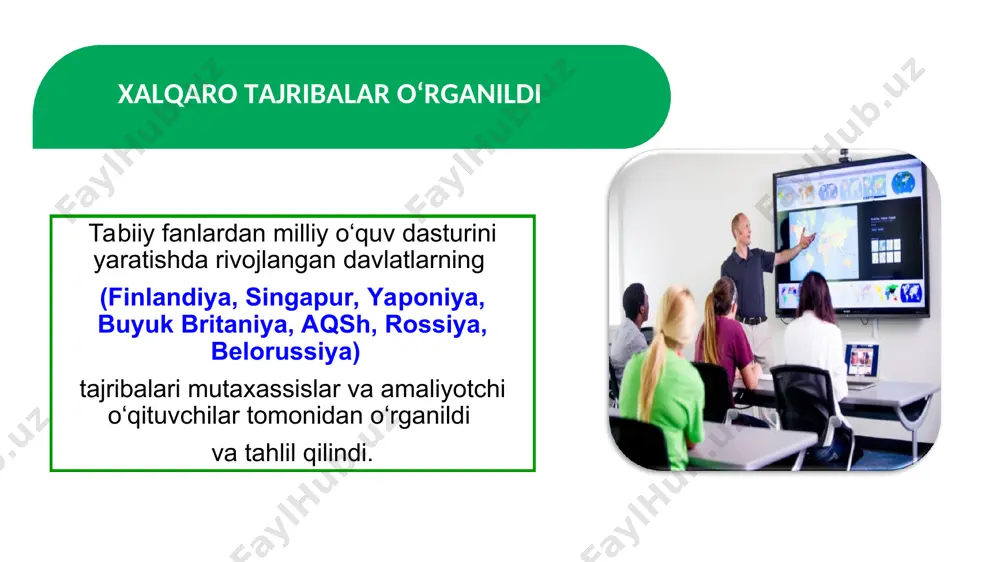 rganish (tortish, itarish, ko‘tarish, tushirish orqali narsa-buyumlarni harakatga keltirish). magnit nima? magnitga tortiladigan va tortilmaydigan buyumlar. magnitlarning ikkita qutbga ega ekanligi, bir xil qutblar itarilishi va qarama-qarshi qutblar tortilishi haqida. amaliy mashg‘ulot. magnit ta’sirini o‘rganish. (magnit yordamida temir buyumlarni harakatga keltirish, tezlashtirish, sekinlashtirish). bob yuzasidan mantiqiy fikrlashga yo‘naltirilgan topshiriqlar. 2021-2022 o‘quv yilida 1-,2-sinf tabiiy fanlar darsliklari amaliyotga joriy etiladi respublika ta’lim markazi milliy o‘quv dasturi siz sinfda biror amaliy mashg‘ulot o‘tkazganmisiz? uning qanday afzalliklari va qiyinchiliklari mavjud? tabiiy fanlar – amaliyot va tajribalarga asoslangan respublika ta’lim markazi milliy o‘quv dasturi o’quvchilarda amaliy ko’nikma hosil qilish amaliy mashg‘ulotlar o‘tish va topshiriqlar berish orqali amalga oshiriladi. * amaliy mashg‘ulot fanni chuqur o‘rganishga yordam beradi. o‘quvchining ijodkorlik qobiliyatini namoyon qiladi. muammoni hal qilish orqali o‘quvchilar bilimi mustahkamlanadi. nazariy olgan bilimni real hayotda qo‘llashga o‘rgatadi. respublika ta’lim markazi milliy o‘quv dasturi respublika ta’lim markazi milliy o‘quv dasturi milliy o‘quv dasturi high pile of hardcover …
