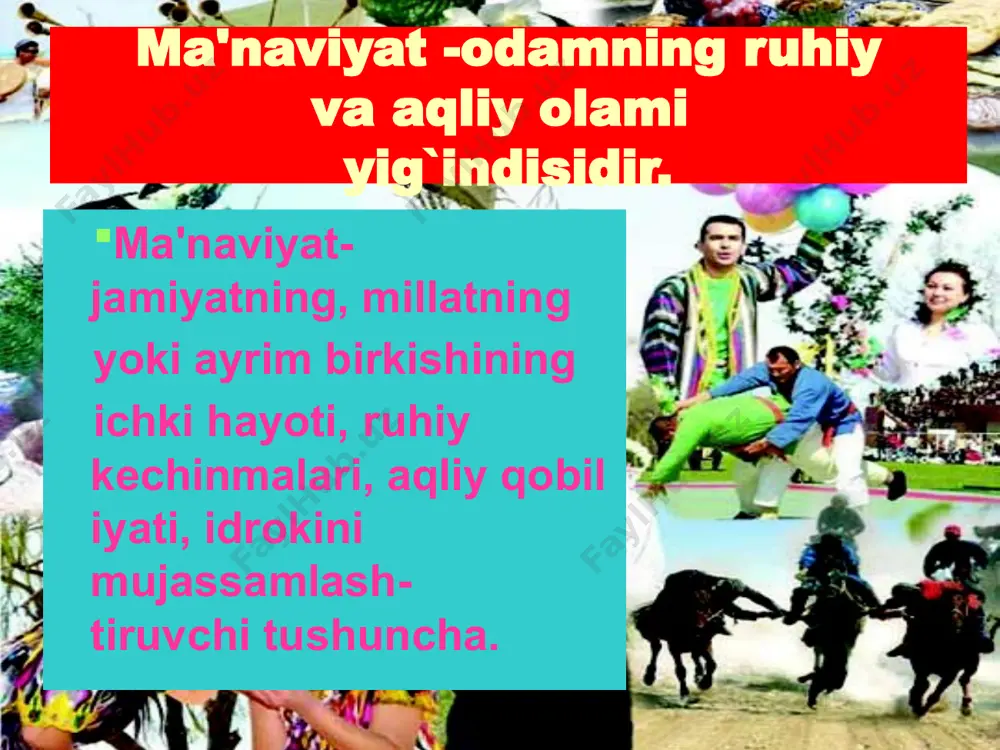 ma’naviy qadriyatlar – jamiyatning yuksalish vositalari - Page 4