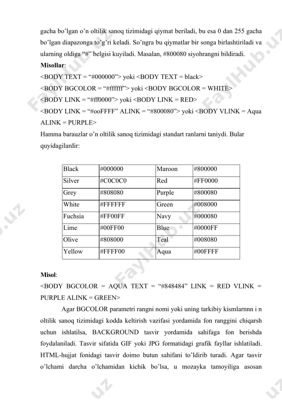 html gа kirish - Page 5