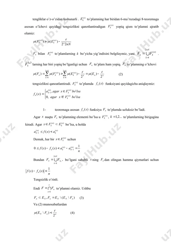 еgоrоv va luzin tеоrеmalari - Page 5