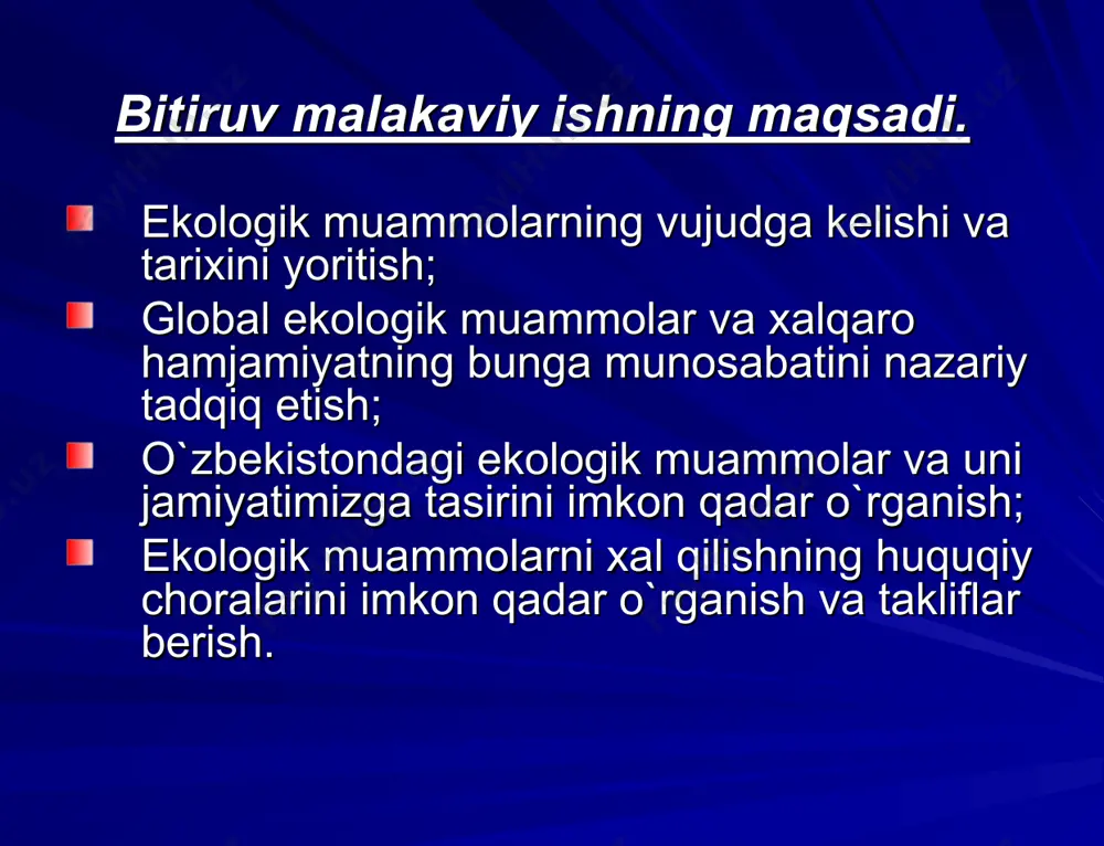 xxi asrda ekologik tahdidlar va ularni bartaraf etishning huquqiy asoslari - Page 5