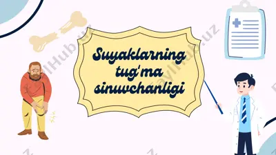 suayaklarning tugʻma sinuvchanligi — PDF