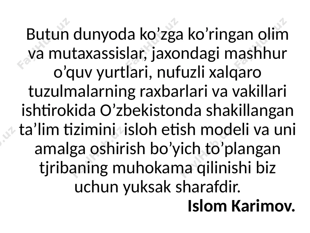 ta’lim sohasini rivojlantirish bo’yicha xorijiy tajribalar - Page 3