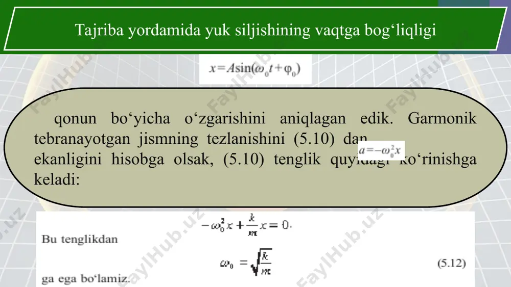 prujinali va matematik mayatniklar 10 - sinf - Page 4