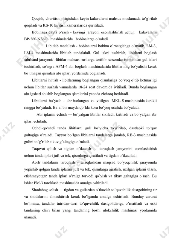 abrli gazlamalar ishlab chiqarish - Page 5