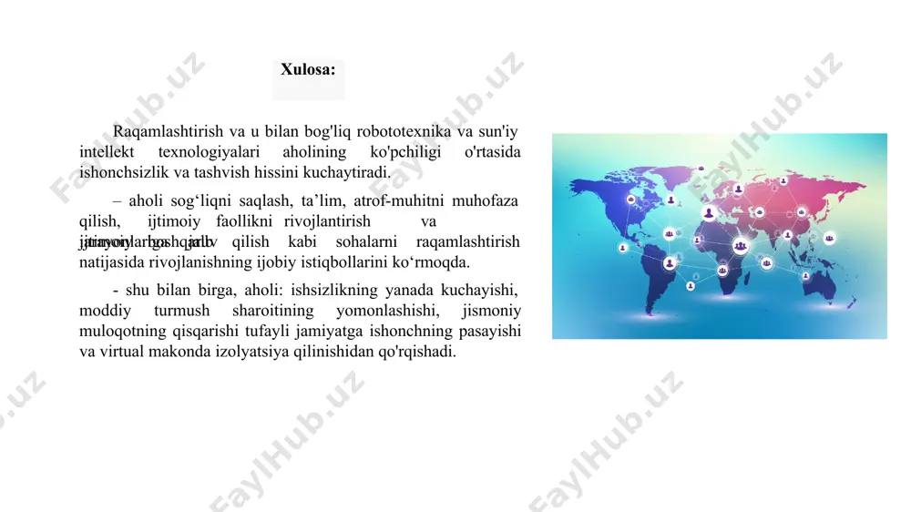 aviy g'oyalarning asoslari 1919 yilda nazariyaning dastlabki tamoyillarini shakllantirgan shved olimlari elli xeksher va bertil olin tomonidan qo'yilgan. xeksher-olin nazariyasi nisbiy xarajatlardagi mamlakatlararo farqlar nima uchun paydo bo'lishini tushuntiradi. bu nazariyaning sabablari quyidagilardan iborat: turli tovarlar ishlab chiqarishda ishlab chiqarish omillari (mehnat, kapital) har xil nisbatda qo'llaniladi. turli mamlakatlarda ishlab chiqarish omillarining nisbiy ta'minlanishining turli darajalari mavjud. nazariyaning mohiyati: mamlakatlar o'zlarida ko'p bo'lgan ishlab chiqarish omillarining sezilarli sarfini talab qiladigan tovarlarni va mamlakatda etarli miqdorda bo'lmagan ishlab chiqarish omillarining kichik kirishlarini talab qiladigan tovarlarni eksport qilishga intiladi. muhimi, mavjud omillar soni emas, balki ularning nisbiy mavjudligi. agar mamlakatda nisbatan ko'proq ishlab chiqarish omillari mavjud bo'lsa, unda uning narxi nisbatan past bo'ladi: demak, ishlab chiqarishda ushbu nisbatan arzon ishlab chiqarish omili qo'llaniladigan tovarning nisbiy narxi ham boshqa mamlakatlarnikidan past bo'ladi. 4. leontiev paradoksi. 1950-yillarning oʻrtalarida amerikalik iqtisodchi vasiliy leontyev xeksher-olin nazariyasini empirik tarzda rad etdi. 1947 yildagi aqshning kirish-chiqish modelidan foydalanib, …