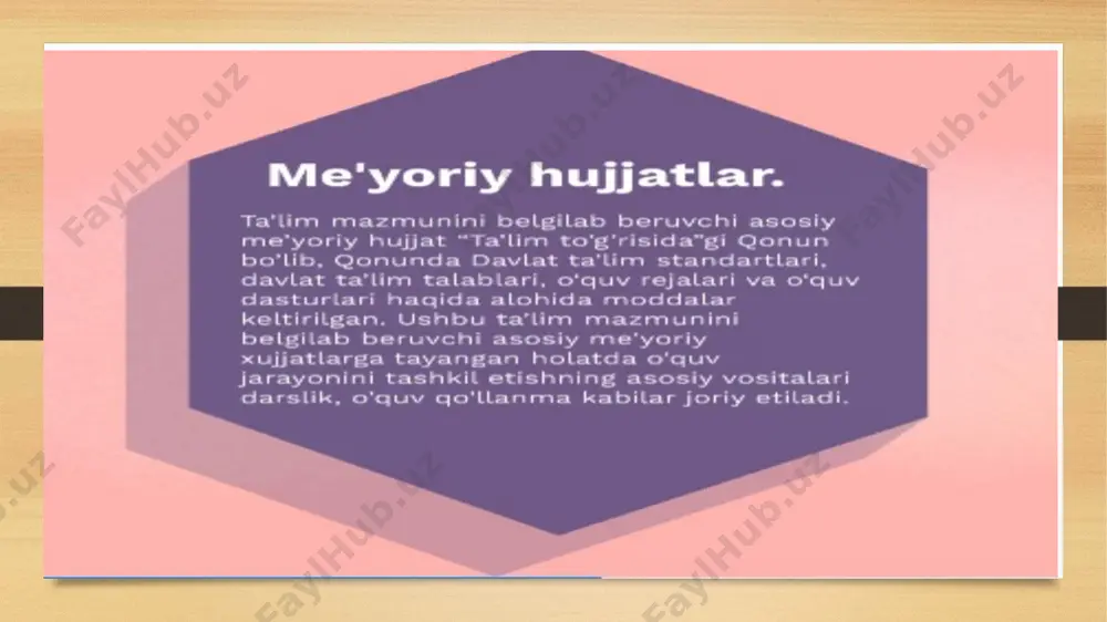 anboyev j. va boshqalar. pedagogika. – t.: fan, 2006. 3. podlasiy i.p. pedagogika. – m.: vissheye obrazovaniye, 2008. 4. pedagogika / pod.red. p.i.pidkasistogo. – m.: vissheye obrazovaniye, 2008. 5. xodjayev b. о‘quvchilarning mustaqil fikrlashini shakllantirish yо‘llari. – t.: tdpu, 2008.