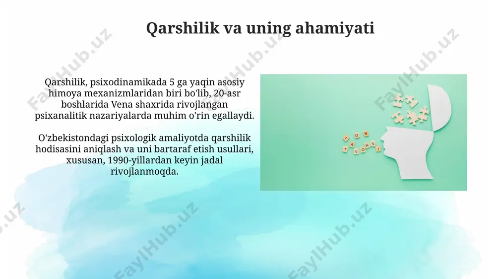 ch (18-36 oy) davrida bola najasni ushlab turish va chiqarishni o'rganadi, bu jarayon avtonomiyani rivojlantirish bilan bog'liq bo'lib, bu bosqichdagi muammolar kelajakda obsessiv-kompulsiv buzilishlarga olib kelishi mumkin. davolashning natijalari va prognozi davolash natijalari uzun muddatli bo'lishi mumkin, lekin takrorlanish xavfi mavjud; masalan, 30% bemorlarda 5 yildan keyin alomatlar qaytishi kuzatiladi. davolashning muvaffaqiyat darajasi, bemorning hamkorligi va tashxisning aniqligiga bog'liq bo'lib, o'rtacha 70% ga yetadi, lekin bu ko'rsatkich toshkentdagi klinikalarda 85% gacha ko'tarilishi mumkin. bolalik tajribalarining ta'siri o'zbekistonning qishloq joylarida o'sgan bolalarda, shahar bolalariga nisbatan, 2 barobar kamroq depressiv nevrozlar kuzatiladi, bu ijtimoiy-madaniy omillar va bolalik tajribalarining o'ziga xos xususiyatlari bilan bog'liq bo'lishi mumkin. sigmund freudning nazariyalariga ko'ra, 3 yoshdan 6 yoshgacha bo'lgan davrda yuz bergan falokatli tajribalar, masalan, yaqin kishining o'limi, keyingi hayotda psixoseksual rivojlanishga salbiy ta'sir ko'rsatib, turli nevrozlarga olib kelishi mumkin. onun kelib chiqishi haqida umumiy ma'lumot neyrozlarning rivojlanishida, oilaviy muhitning salbiy ta'siri, masalan, ota-ona munosabatlaridagi muammolar yoki …