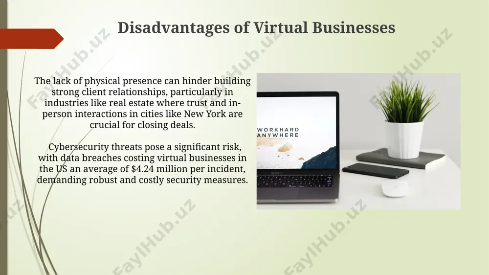 rvice sector, encompassing areas such as consulting (e.g., financial advice from london-based firms) and online tutoring services accessed by students in several european countries. over 70% of virtual businesses in the us utilize e-commerce platforms like shopify to sell digital products or services, ranging from online courses based in california to handcrafted jewelry shipped globally from etsy shops. challenges of virtual businesses the lack of face-to-face interaction can hinder team building and informal knowledge sharing, leading to a 15% decrease in employee satisfaction compared to traditional businesses based on a study conducted in australia. maintaining consistent team communication across multiple time zones, such as between california and india, presents a significant challenge for virtual businesses, impacting project timelines by up to 20%. marketing a virtual business content marketing is crucial; a virtual business could see a 20% boost in lead generation by publishing 2 high-quality blog posts per week featuring …