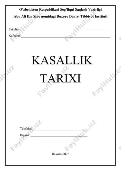 o’zbekiston respublikasi sog’liqni saqlash vazirligi — DOCX