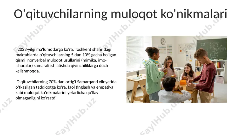 o‘quvchilarda muloqot madaniyatini shakllantirishda o‘qituvchi va ota-onalar hamkorligi - Page 5