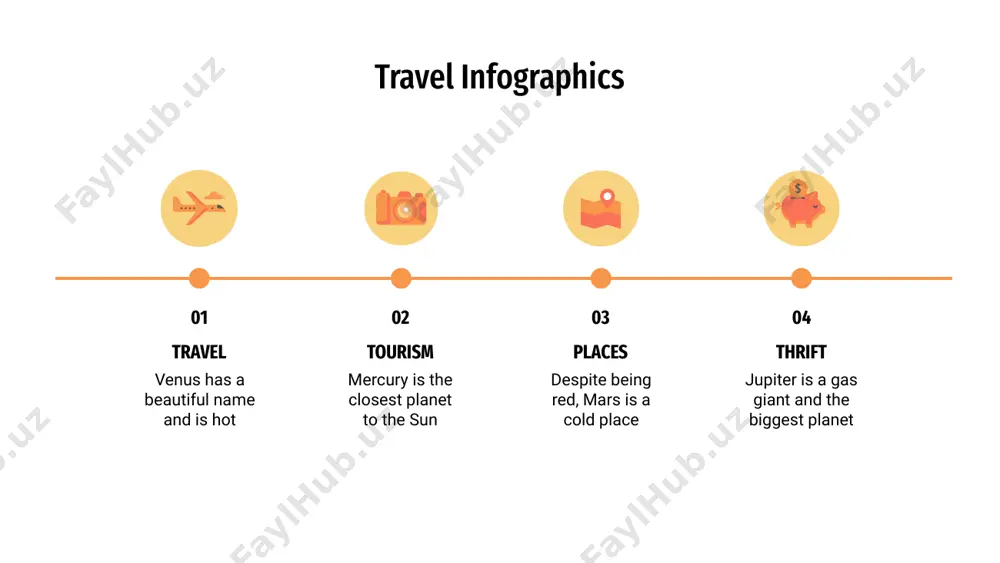 t in the sky travel infographics flights mercury is the closest planet to the sun and the smallest one in the solar system road trips it’s a gas giant and the biggest planet in the solar system. jupiter is the fourth-brightest object 1 d 500$ 22 d 100$ venus has a beautiful name mercury is the smallest planet mars is a cold place jupiter is a gas giant saturn is the ringed one neptune is the farthest planet travel infographics 1 2 8 10 11 9 13 14 12 15 17 18 16 20 21 19 22 24 25 23 27 28 26 3 4 6 7 5 travel to italy venus has a beautiful name and is hot greece despite being red, mars is a cold place free time mercury is the closest planet to the sun travel infographics mercury is the closest planet to the sun despite being …