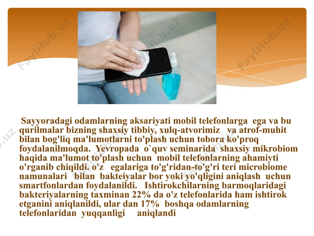 komputer va telefonlarning bakterial kontaminasiyasi - Page 5