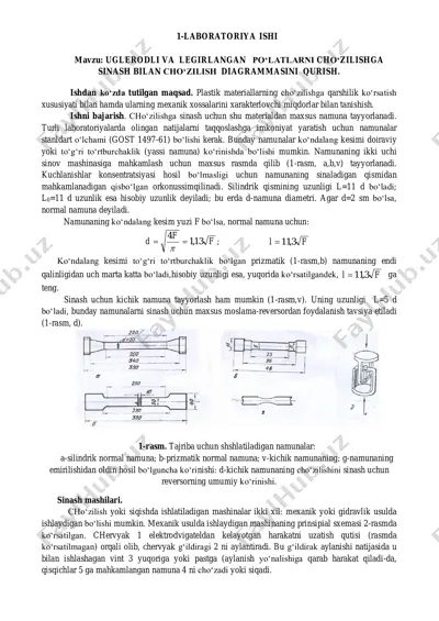 laboratoriya ishi — PDF