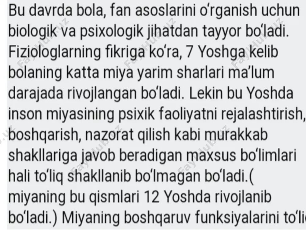 kichik maktab yoshidagi rivojlanish xususiyatlari - Page 5