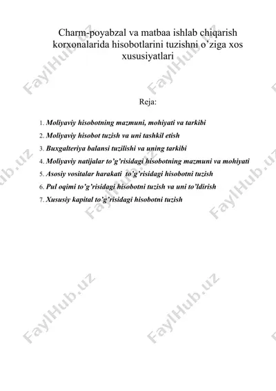 charm-poyabzal va matbaa ishlab chiqarish korxon — DOC