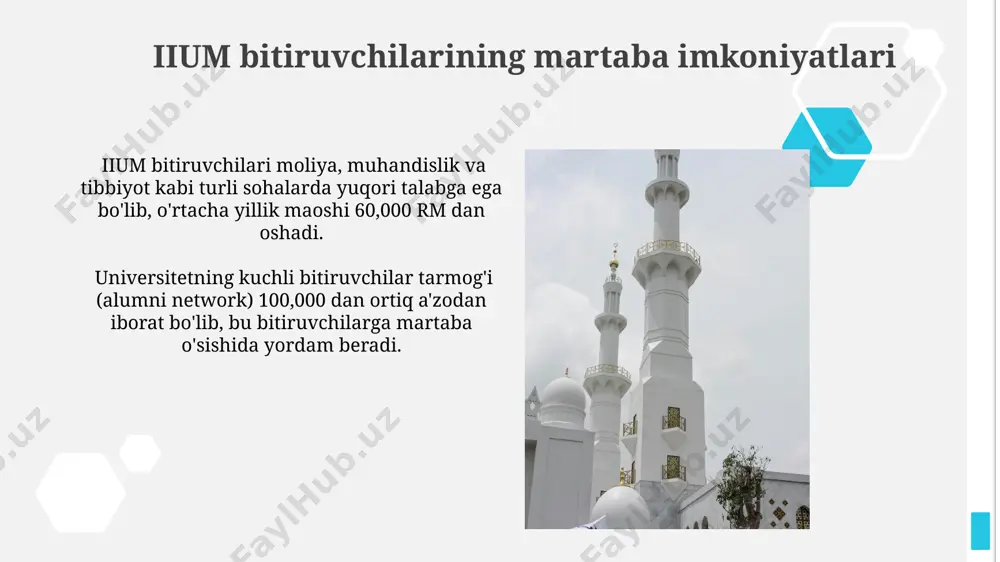 iium ta'lim dasturlari va fakultetlari haqida taqdimot - Page 3