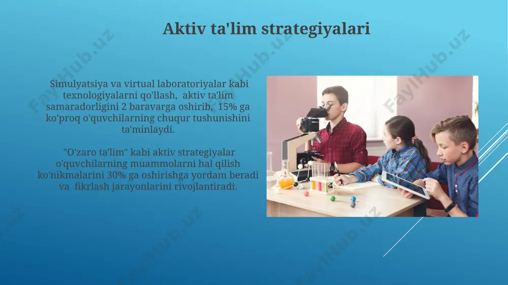 fizika o'qitishda foydalaniladigan interfaol o'qitish metodlari - Page 3