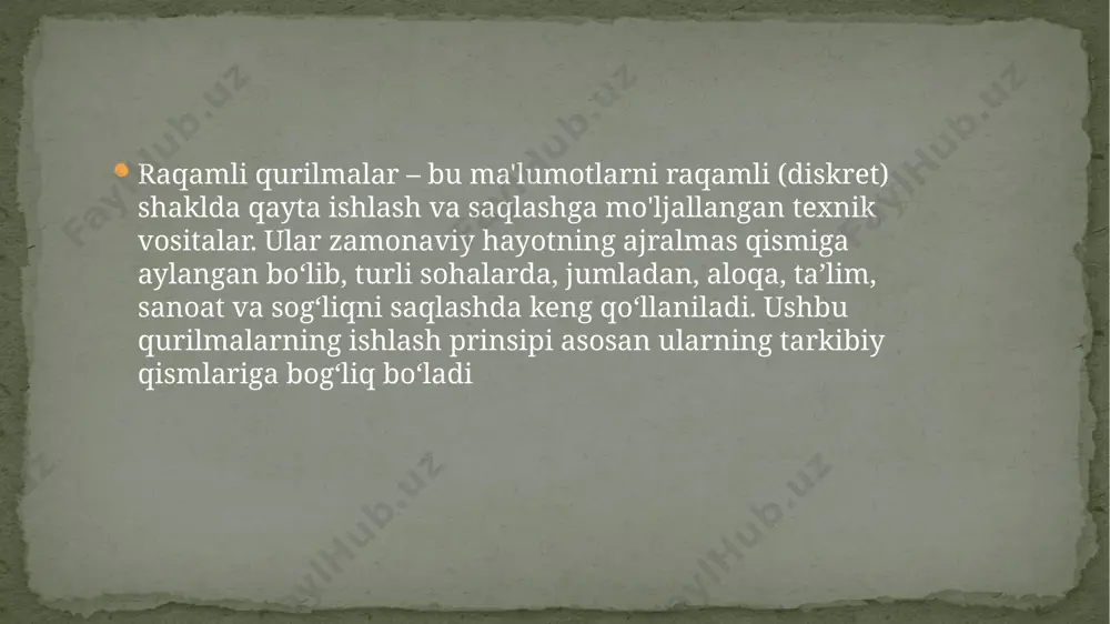 raqamli qurilmalar va ularning ishlash prinsipi - Page 3