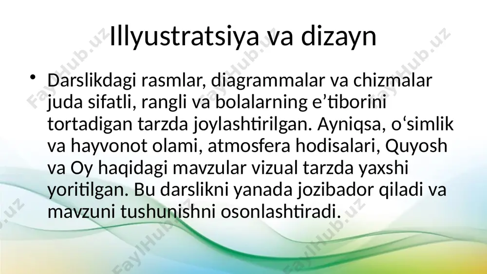 "tabiiy fanlar: 3-sinf uchun darslik" - Page 5