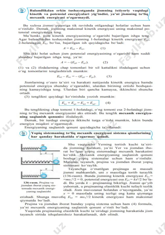 energiya saqlanish qonuni - Page 5