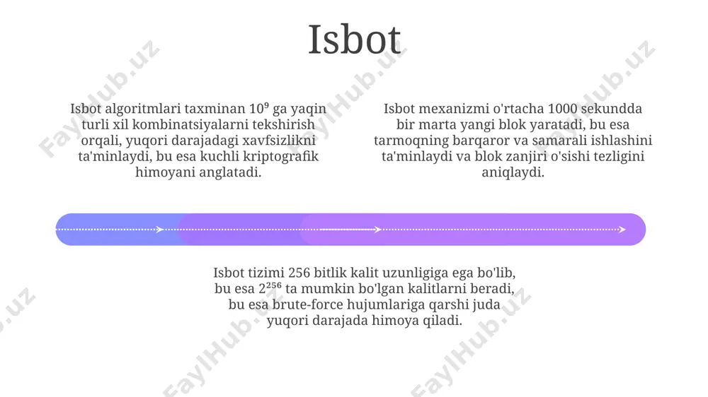 gan boʻlsa, ya'ni |f(x,y)| ≤ m va |∂f/∂x| ≤ m, |∂f/∂y| ≤ m shartlar bajarilsa, chegaralanganlik sharti bajarilgan hisoblanadi. chegaralanganlik sharti yopiq kontur boʻylab integrallash uchun zarur boʻlib, funksiyaning va uning qisman hosilalarning chegaralanganligini, ya'ni modulining 𝑀 dan oshmasligini taqozo etadi. grin teoremasi nima? add text add text add text add text add text add text teorema, ikki o'lchovli vektor maydonlari uchun qo'llaniladi va stokes teoremasining maxsus holati hisoblanadi. uning isbotlashida green formulasi va vektor tahlilining asosiy teoremalari qo'llaniladi. grin teoremasi, yopiq egri chiziq bo'ylab olingan vektor maydonining chiziqli integrali bilan shu egri chiziq bilan chegaralangan tekislik sohasidagi rotorining ikki karra integrali o'rtasidagi bog'liqlikni o'rnatadigan matematik teoremadir. grin teoremasi, potentsial maydonlarni aniqlashda, fizika va muhandislikning turli sohalarida, masalan, gidrodinamika va elektromagnetizmda 2 o'lchovli muammolarni yechishda keng qo'llaniladi. umumiylashtirishlar 01 02 03 k kompleks sonlar maydonidagi murakkab analizda, kavxi teoremasi grin teoremasining kompleks o'zgaruvchili funksiyalar uchun 2 o'lchovli umumlashtirilgan ko'rinishidir va …