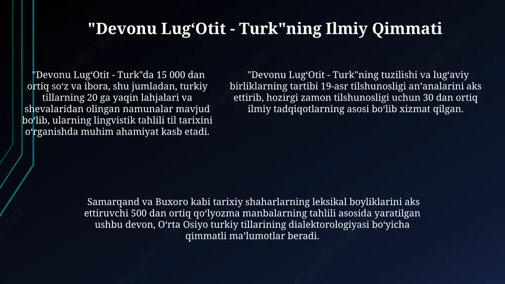 devonu lugʻotit -turk ning adabiy qimmati - Page 5