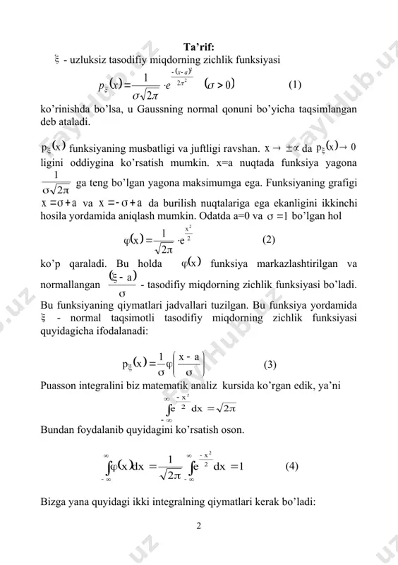 h = x = m ,..., 2 , 1 i , n ,..., 2 , 1 i = = x 1 x 2 x 3 x n x 1 y 11 p 21 p 31 p 1 n p 2 y 12 p 22 p 32 p 2 n p m y m 1 p m 2 p m 3 p nm p ( ) h x , ( ) y , x p f ( ) ( ) 1 2 y , x f y , x f xh xh ³ 1 2 y y > ( ) ( ) ( ) 0 , f , 0 , y f , 0 y , f = -¥ ¥ - = -¥ = ¥ - xh xh xh ( ) 1 , f = ¥ ¥ xh ( ) ( ) ( ) ( ) y f y , f …