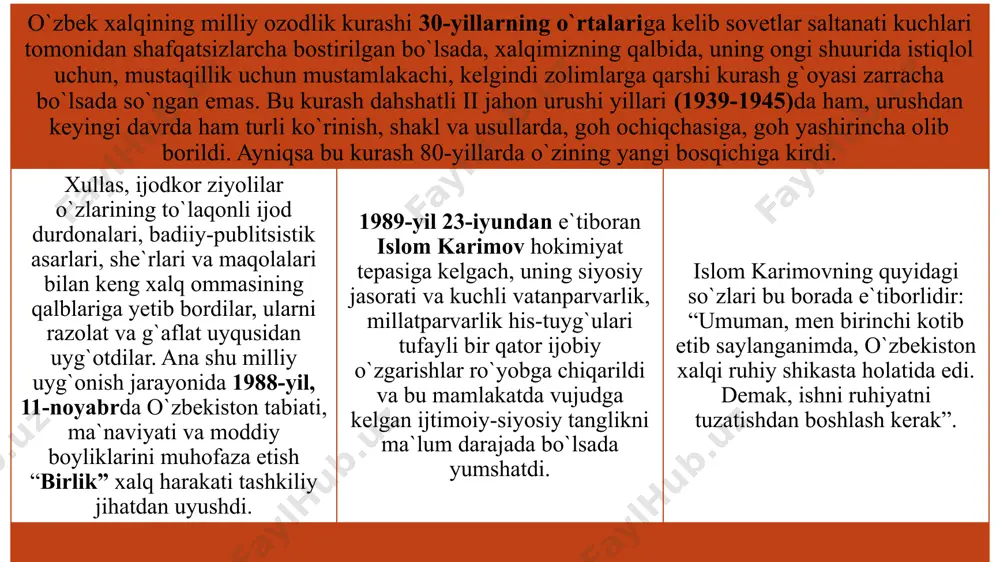 at tili haqida”gi qonun xalqimiz milliy ongining rivojlanishida, mamlakat mustaqilligining mustahkamlanishida, madaniy merosning tiklanishi va jamiyatning ma`naviy yangilanishida muhim rol o`ynadi. qonunning o`zbek tiliga davlat tili maqomini berish to`g`risidagi qoidalari keyinroq, 1992-yil 8-dekabrda qabul qilingan o`zbekiston konstitutsiyasida mustahkamlab qo`yilgan bo`lib, bu ko`pchilik aholining, respublikada yashovchi barcha millat va elatlarning namoyandalari tomonidan ma`qullandi va qo`llab-quvvatlandi. mazkur qonun o‘zbekiston respublikasining 1995-yil 21-dekabrdagi 167-i-son “o‘zbekiston respublikasining davlat tili haqida”gi qonunga o‘zgartishlar va qo‘shimchalar kiritish to‘g‘risida”gi qonuniga muvofiq yangi tahrirda qabul qilingan o‘zbek tiliga davlat tili maqomini berish» to‘g‘risida o‘zbekiston respublikasining qonuni, 21.10.1989 yildagi 3561-xi-son (30 moddadan iborat) til millatning ulkan boyligi va bebaho mulkidir. sotsializmni, millatlararo munosabatlarni takomillashtirish, xalqlarning milliy va baynalmilal o‘zligini anglashning o‘sishi milliy tillarni har tomonlama rivojlantirishni taqozo etadi. ushbu qonun o‘zbek tilining o‘zbekiston respublikasining butun xududida (maydonida) davlat tili sifatida amal qilishining huquqiy asoslarini belgilab beradi. qoraqalpog‘iston avtonom sovet sotsialistik respublikasi o‘z zaminida tilga oid barcha masalalarni hal qilish …