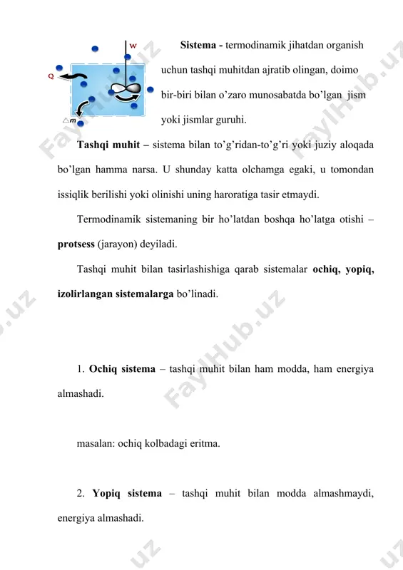 ng barchasi gomogen sistemalardir. ularni tashkil qilib turgan har bir modda esa komponentlardir. misol uchun, havo – gomogen sistema, uni tashkil qilib turgan kislorod, azot va boshqa gazlar – komponentlarga kiradi. foydalanilgan adabiyotlar 1. hojiyev sh.t., berdiyarov b.t. sulfidli rux boyitmasini qaynar qatlam pechida kuydirish jarayonida silikatlar va ferritlar hosil bo’lishining oldini olish chora-tadbirlari // “fan va texnika taraqqiyotida intellektual yoshlarning o’rni” nomli respublika ilmiy anjumanining ma’ruzalar to’plami, i qism/ toshkent: toshdtu, aprel, 2015. 171 – 174 b. 2. а.а. юсупходжаев, с.р. худояров, х.р. валиев, ш.т. хожиев, и.к. матмусаев. взаимодействие компонентов шихты при их нагреве в металлургических печах// proceedings of the iii international scientific and practical conference “modern scientific achievements and their practical application” (october 27 – 28, 2016, dubai, uae). ajman, 2016, № 11(15), vol. 1, c. 24 – 27. 3. каримова т.п., самадов а.у., саидова м.с., юсупходжаев а.а., хожиев ш.т. разработка эффективной технологии снижения потери меди со шлаками …