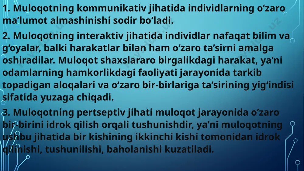 muloqotning turlari va shakllari - Page 5