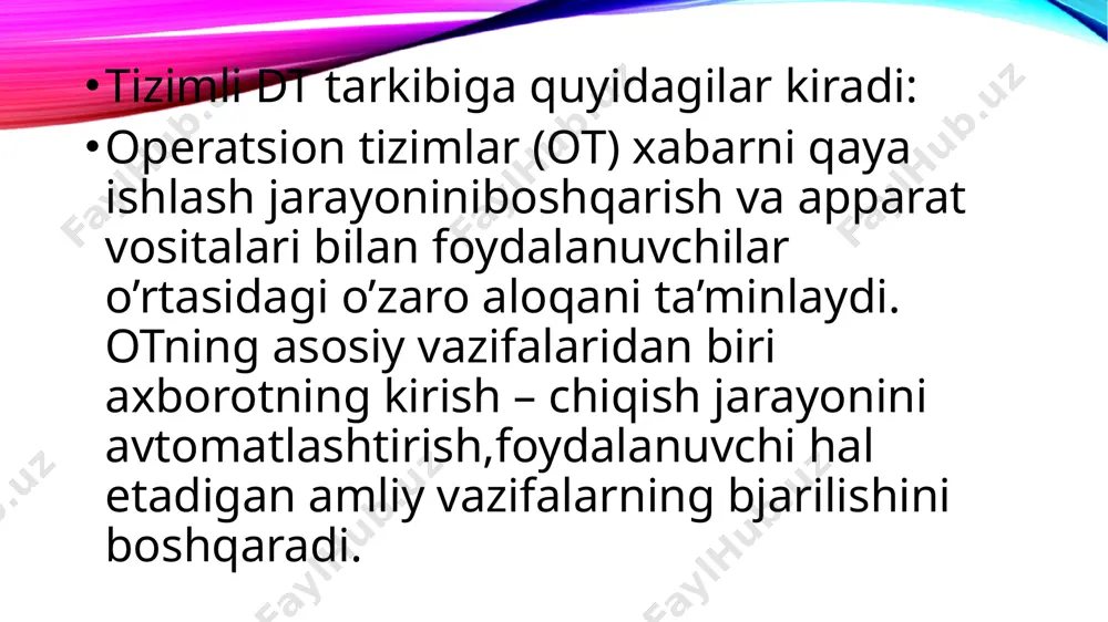 dasturiy ta’minot va uning rivojlanish tendensiyalari - Page 5