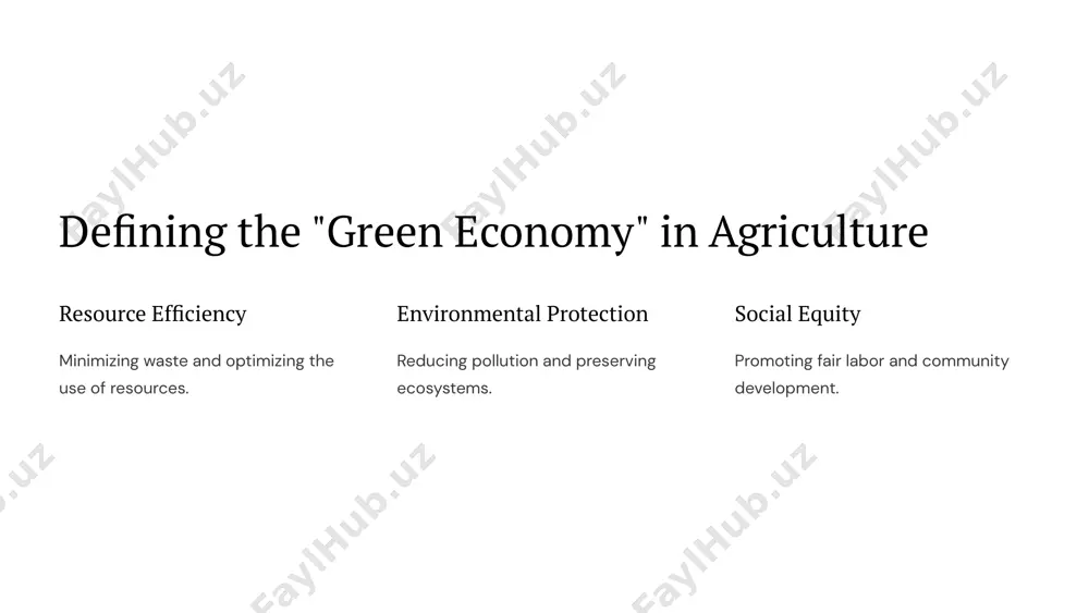 agricultural development in "green economy" - Page 3