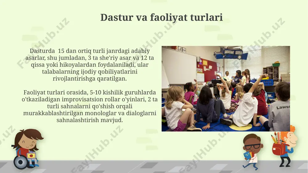 syujetli roll o'ynash va sahnalashtirish markazi - Page 5