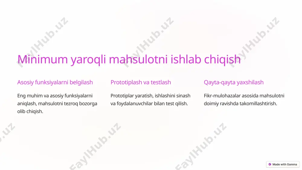ishlab chiqish, sinash va joriy qilish - Page 3