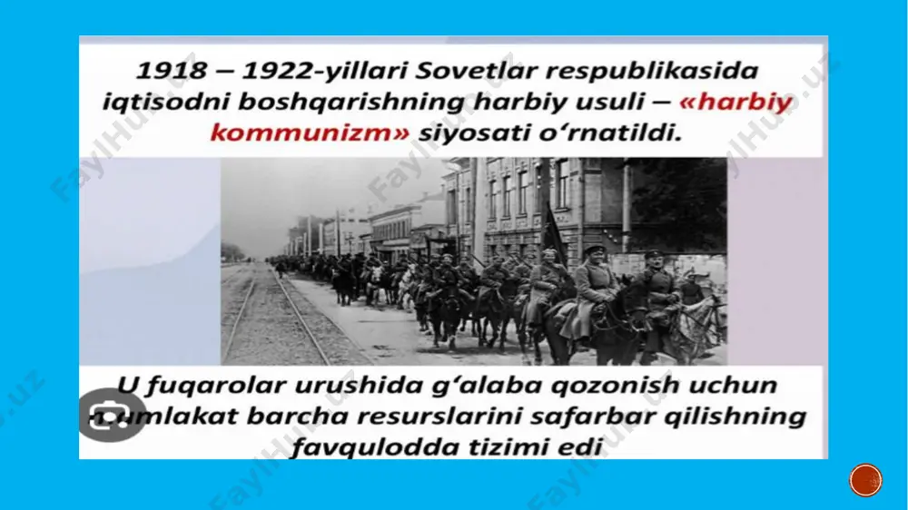 sovet davlatining tanazzulga yuz tutishi - Page 5