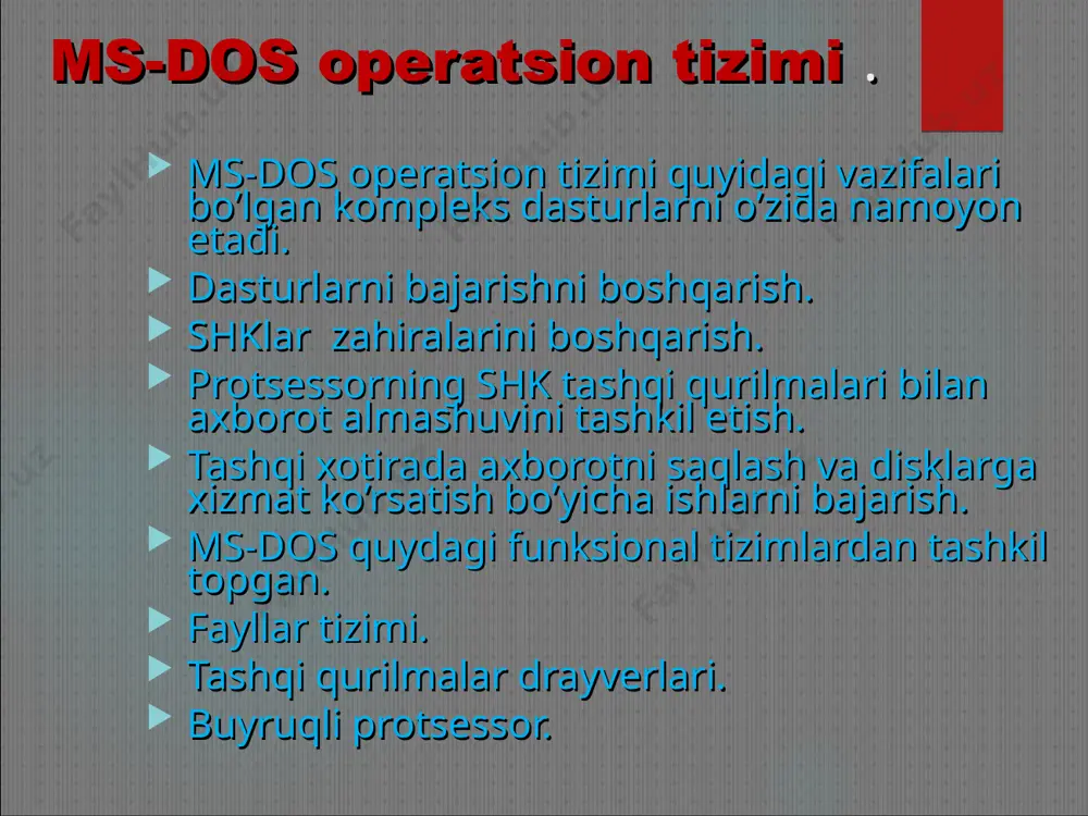 operatsion tizimlar haqida umumiy tushuncha - Page 4