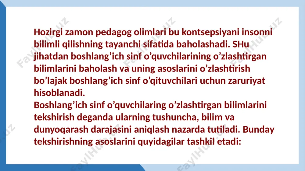 o'quvchilarning o'zlashtirgan bilimlarini tekshirish mexanizmlari - Page 4