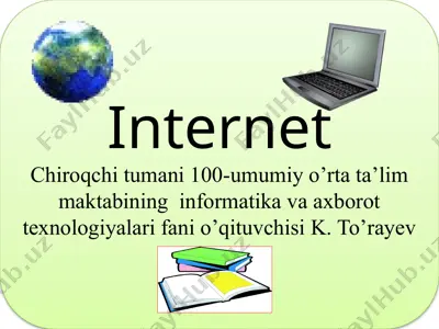 internet — PPTX